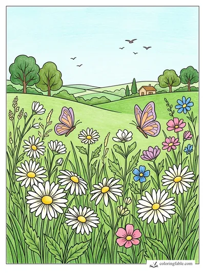Colored example of this coloring page