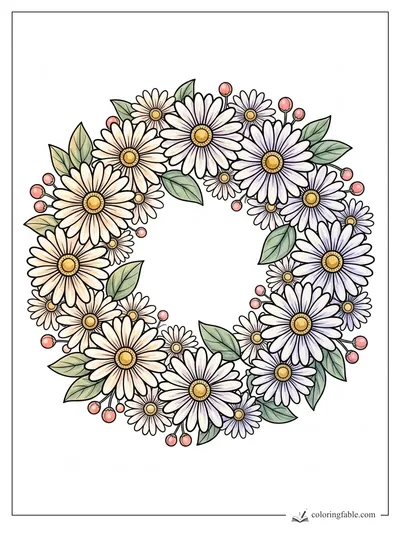 Colored example of this coloring page