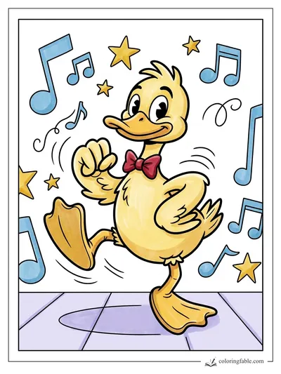 Colored example of this coloring page