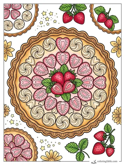 Colored example of this coloring page