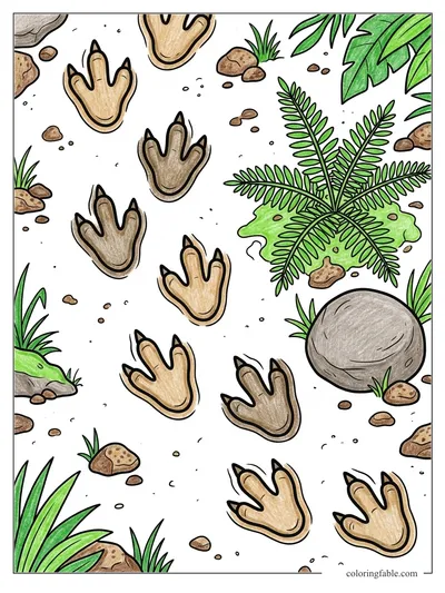 Colored example of this coloring page