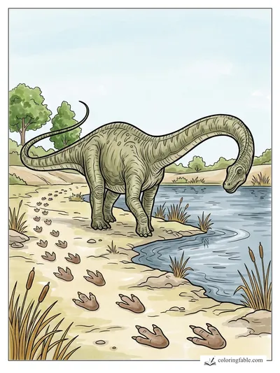 Colored example of this coloring page