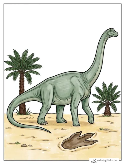 Colored example of this coloring page