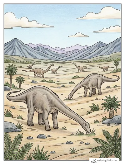 Colored example of this coloring page