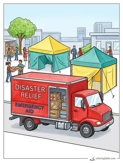 Colored example of this coloring page