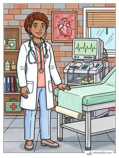 Colored example of this coloring page