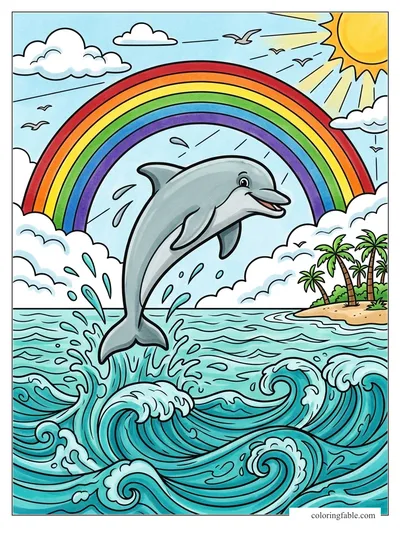 Colored example of this coloring page
