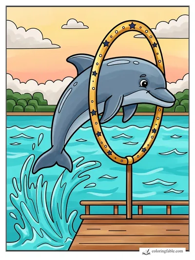Colored example of this coloring page