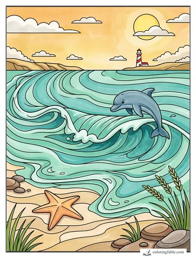 Colored example of this coloring page
