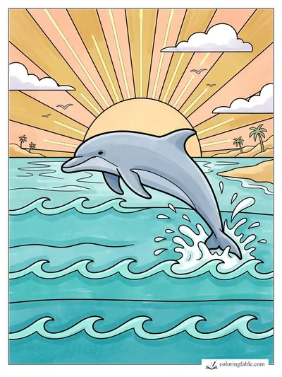 Colored example of this coloring page
