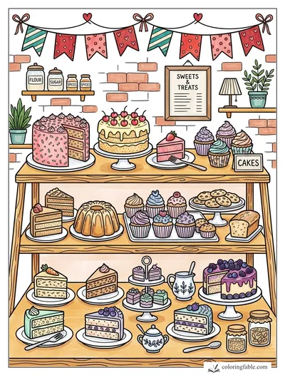 Colored example of this coloring page