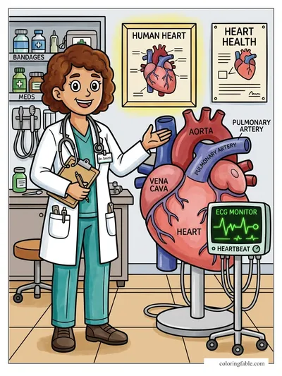 Colored example of this coloring page
