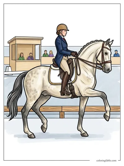 Colored example of this coloring page