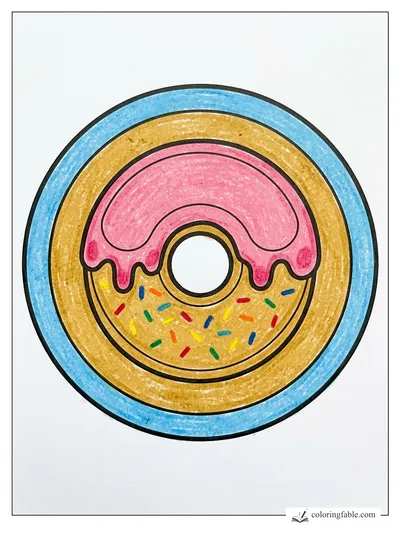 Colored example of this coloring page