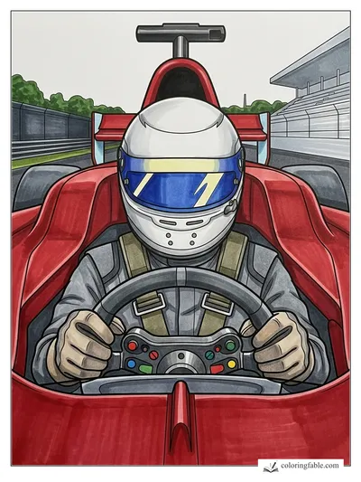 Colored example of this coloring page