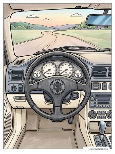 Colored example of this coloring page