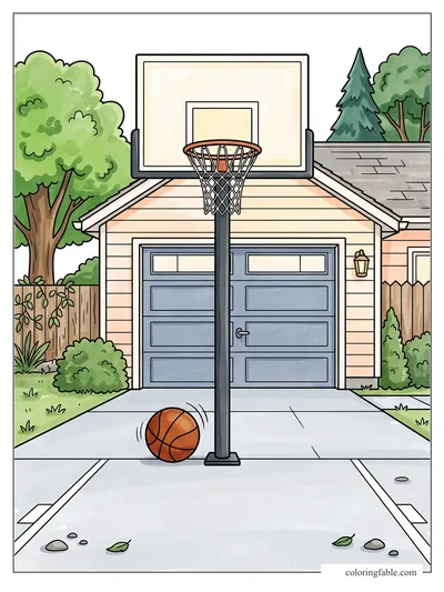Colored example of this coloring page