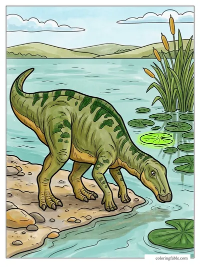 Colored example of this coloring page