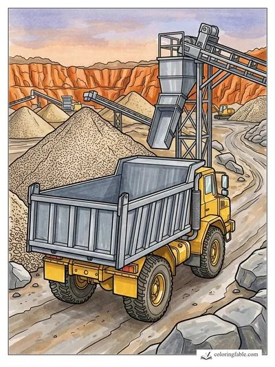 Colored example of this coloring page