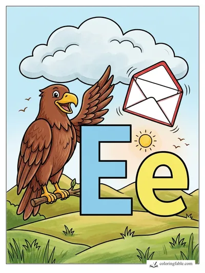 Colored example of this coloring page