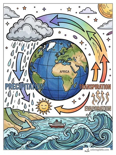 Colored example of this coloring page
