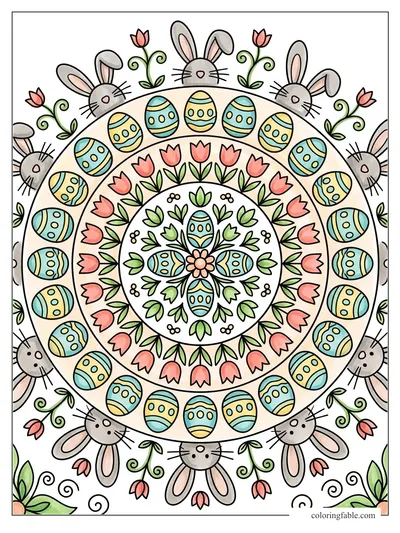 Colored example of this coloring page
