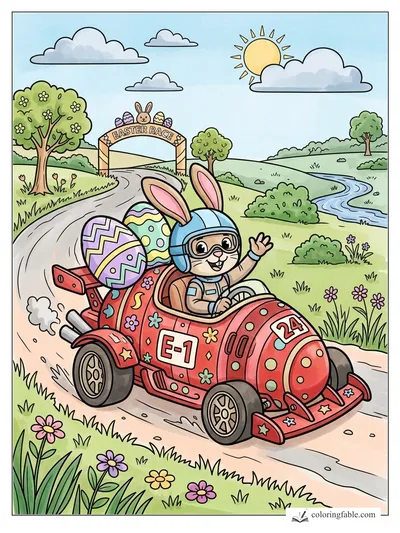 Colored example of this coloring page