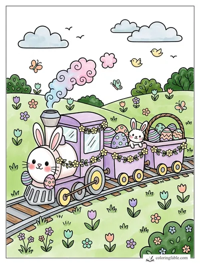 Colored example of this coloring page