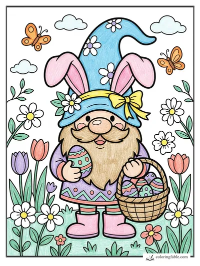 Colored example of this coloring page
