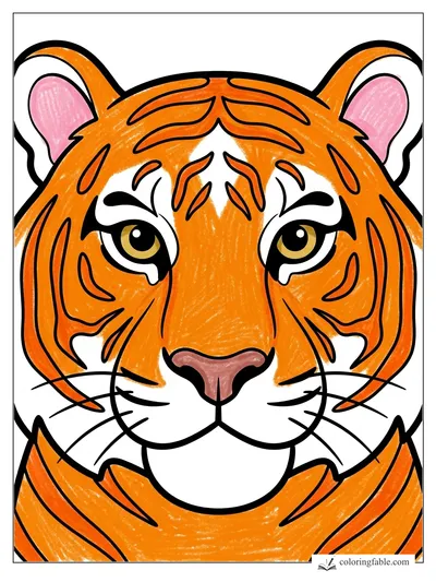 Colored example of this coloring page