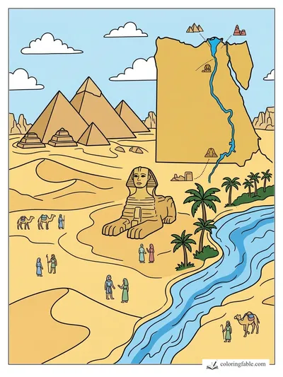 Colored example of this coloring page