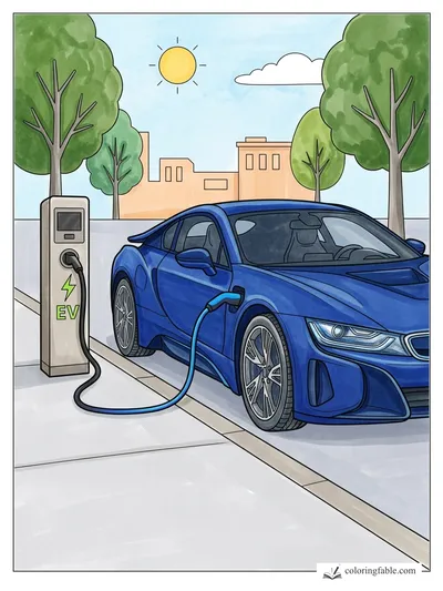 Colored example of this coloring page