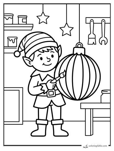 Stickers coloring pages — sample drawing