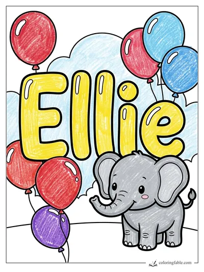 Colored example of this coloring page
