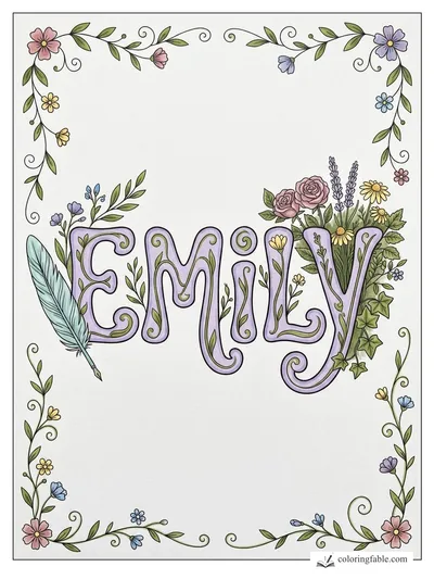 Colored example of this coloring page
