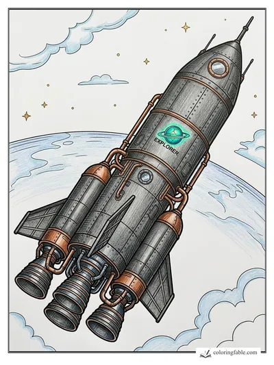 Colored example of this coloring page