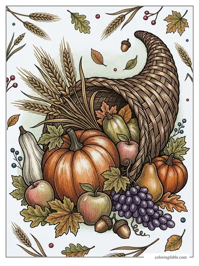Colored example of this coloring page
