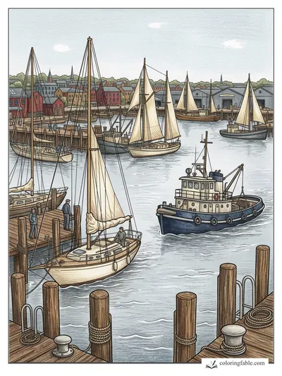 Colored example of this coloring page