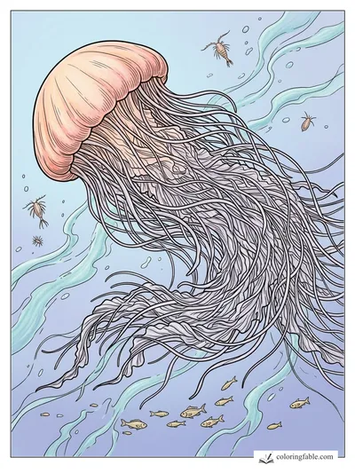 Colored example of this coloring page