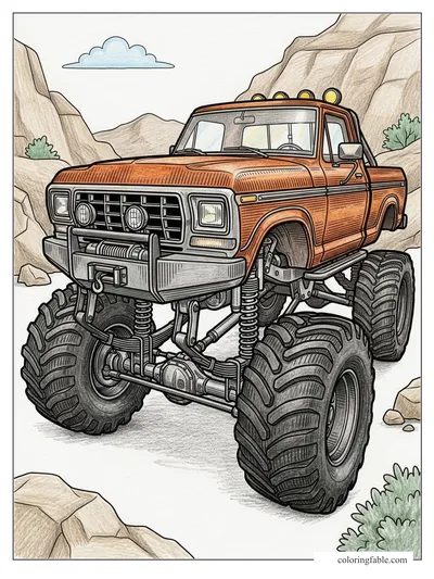Colored example of this coloring page