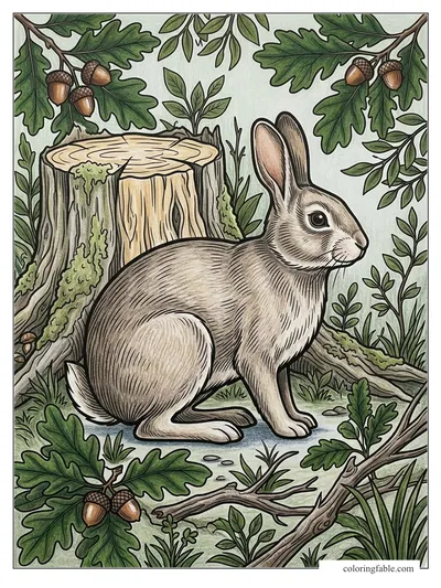 Colored example of this coloring page