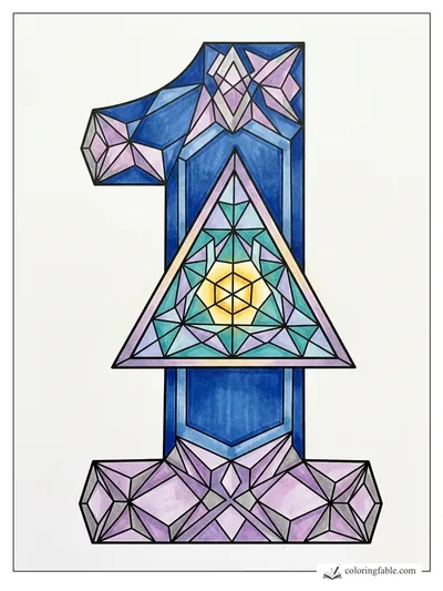Colored example of this coloring page