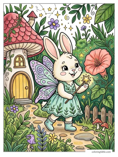 Colored example of this coloring page