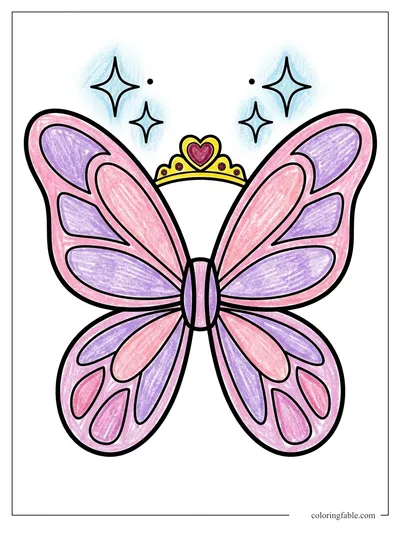 Colored example of this coloring page