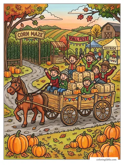 Colored example of this coloring page