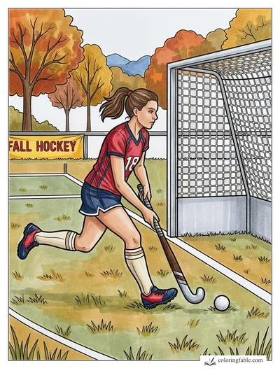 Colored example of this coloring page