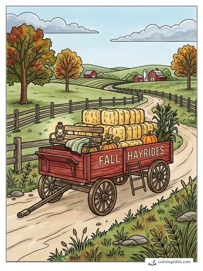 Colored example of this coloring page