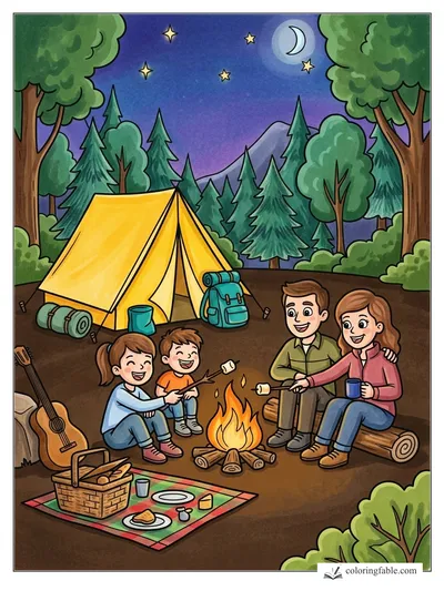 Colored example of this coloring page