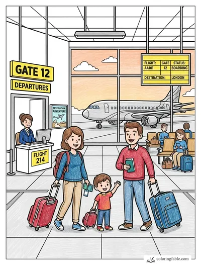 Colored example of this coloring page