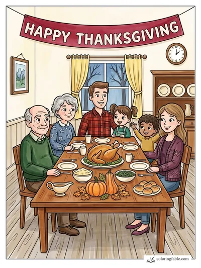 Colored example of this coloring page